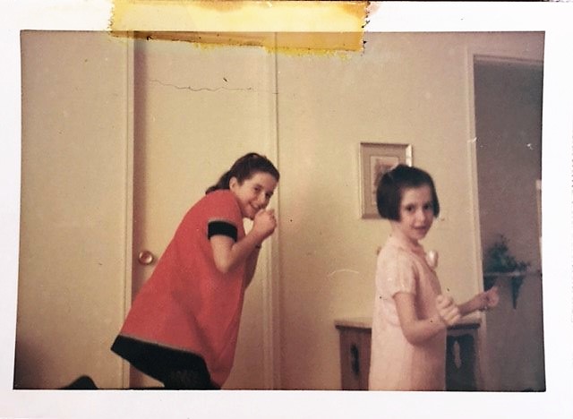 My aunt Mimi and I dancing 1967